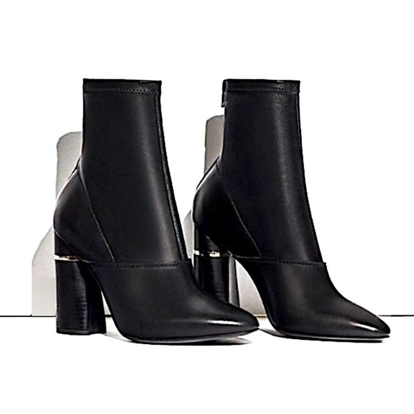 HP🎉 3.1 Phillip Lim Kyoto Stretch Leather Boots in Black - Picture 1 of 15
